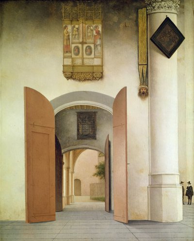 The Church of St. Laurens, Alkmaar, 1661 by Pieter Janszoon Saenredam